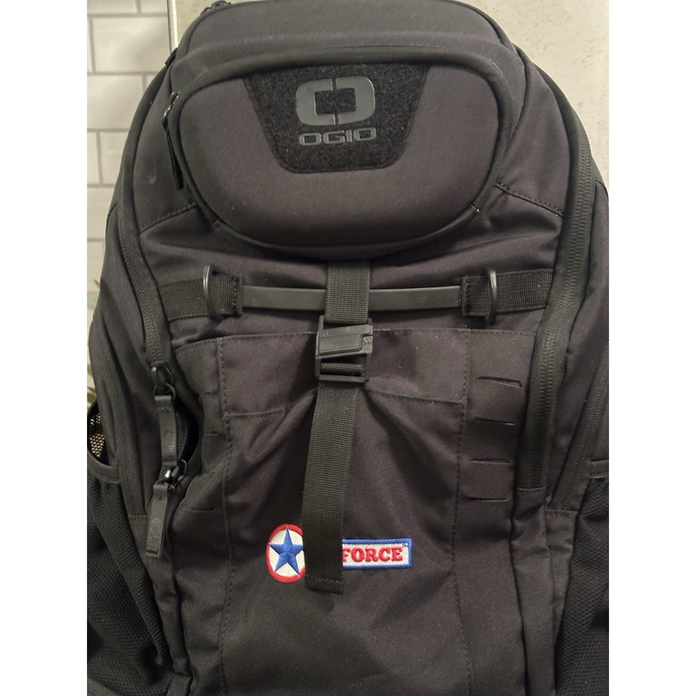 Ogio Tactical Laptop Backpack G-Force Patch Travel Work EDC Multi-Pockets Black